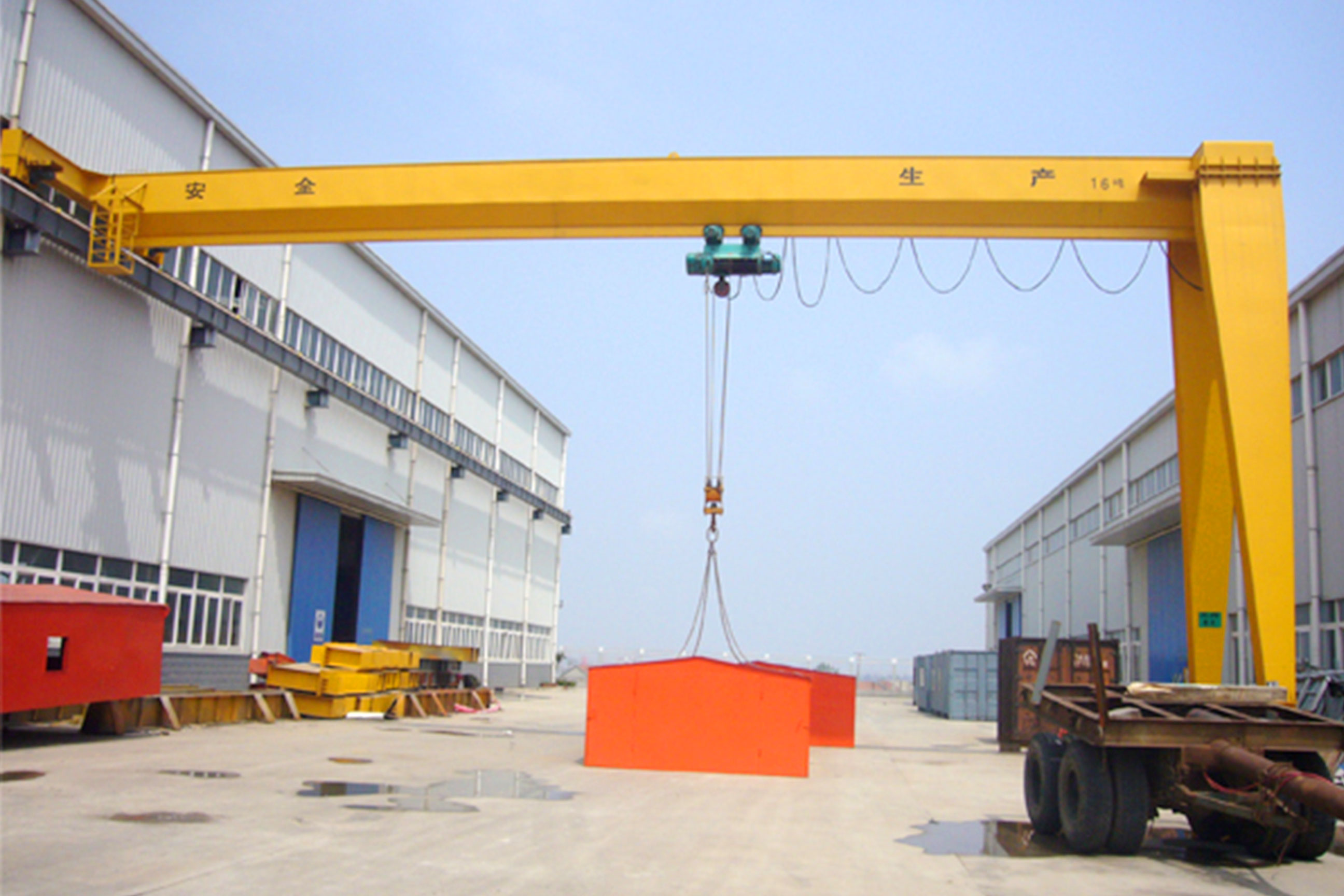 BMH model electric gantry crane